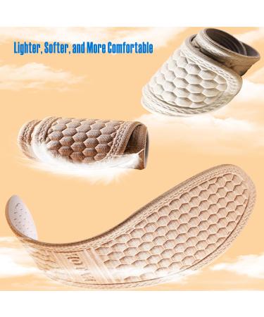 3 Pairs Super-Soft Shoe Insoles Inserts | Breathable & Sweat-Absorbent Two-Layered Foam | Fits Women 8.5-11 & Men 7.5-10 - Buy Online on GoSupps.com