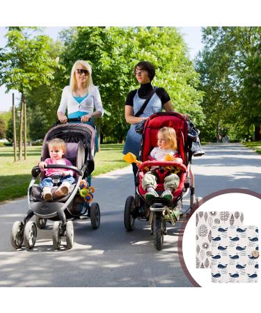 Buy Baby Diaper Bag with Changing Pad - Compact Organizer for Moms | Small Diaper Bag in Cream Leaf Design - Perfect for On-the-Go Parenting - Buy Online on GoSupps.com