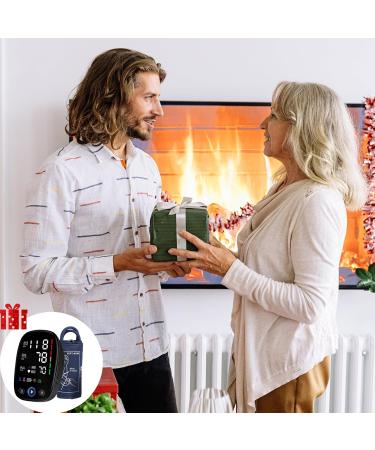 Buy TOPBOMED Upper Arm Electronic Blood Pressure Monitor - Accurate Automatic Large Cuff LED Backlit - Best Home Use Device for Health Monitoring - Buy Online on GoSupps.com