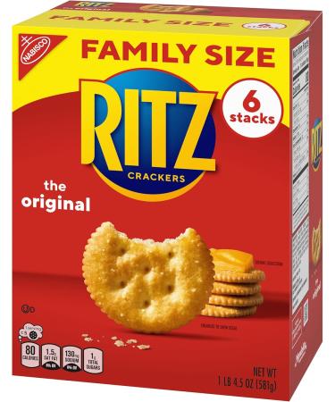 Ritz Crackers Original - Family Size - 20.6oz / 583 g - Buy Online on GoSupps.com