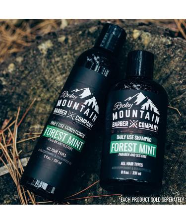 Rocky Mountain Men's Shampoo with Tea Tree Oil, Peppermint & Eucalyptus - For All Hair Types - Buy Online on GoSupps.com