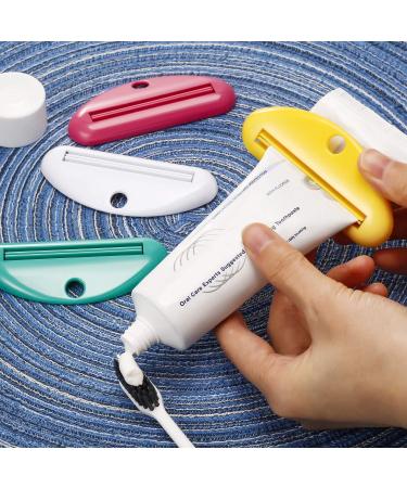 LIUJZZJ 8 Pieces Toothpaste Tube Squeezer Dispenser Toothpaste Clips for Bathroom - Buy Online on GoSupps.com