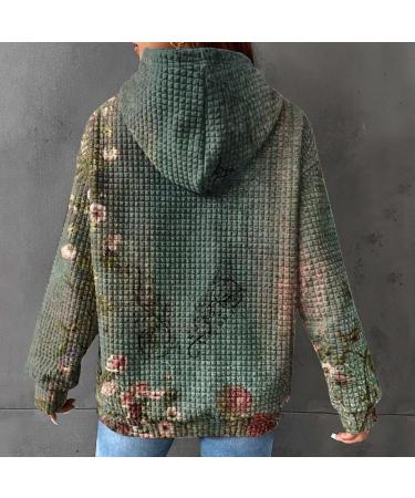 oelaio Oversized Hoodies for Women Sweatshirts Workout Hooded Pullover Tops Plus Size Long Sleeve Fall Savings Sweaters Army Green Large - Buy Online on GoSupps.com