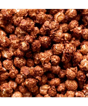 Popkor Documentary Knalle GmbH Dark Chocolate & Almond Popcorn | Sweet & Crispy Cinema Snacks - 100g - Buy Online on GoSupps.com