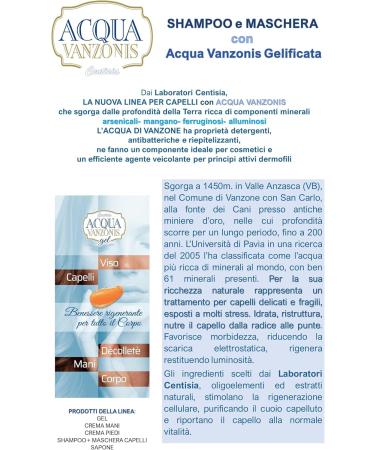 Centisia Water Vanzonis Shampoo 200 ml - Buy Online on GoSupps.com