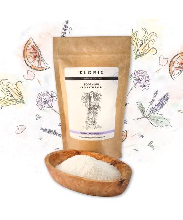 KLORIS Soothing CBD Bath Salts (500g Bag with 1000mg CBD)