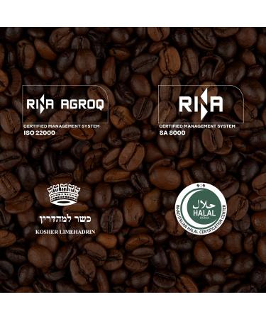  Aiello Cafe Aiello Special Box 4 x 250g Soft Pack ground crema Medium roast in a protective atmosphere with a flue protection valve + pairs of cups with saucers - Buy Online on GoSupps.com