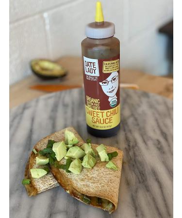 Date Lady Sweet Chili Sauce 14.5 oz | Gourmet Sweet & Spicy Condiment - Buy Online on GoSupps.com