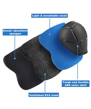 Knee Pads for Kids Kneepads and Elbow Pads Toddler Protective Gear Set Kids Elbow Pads and Knee Pads for Girls Boys with Wrist Guards 3 in 1 for Skating Cycling Bike Rollerblading Scooter Upgraded Blue - Buy Online on GoSupps.com