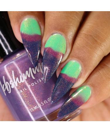 KBShimmer Best Buds Tri-Thermal Nail Polish - Purple 0.5 oz Full Size Bottle - Pack of 1 - Buy Online on GoSupps.com