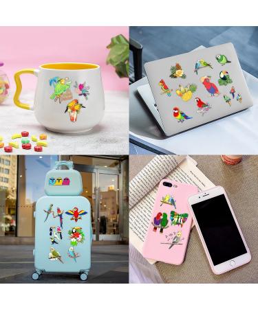 Parrot Bird Temporary Tattoo Stickers - Tropical Themed Birthday Party Decorations for Kids - 96PCS Set - Classroom Prizes & Gifts - Buy Online on GoSupps.com