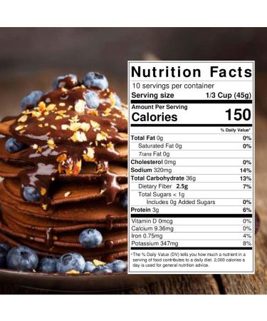 NIHKAN Gluten Free Pancake and Waffle Mix 454g - Vegan, Keto & Diabetic Friendly - Buy Online on GoSupps.com