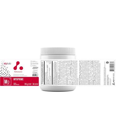 ATP LAB - Myoprime 210g Powder 30-Servings Organic Raspberry Flavour - Helps Increase Physical Performance During Intensive Exercise - Athletic Support - Creatine and Workout Supplement Raspberry 13.13 Pound (Pack of 1) - Buy Online on GoSupps.com