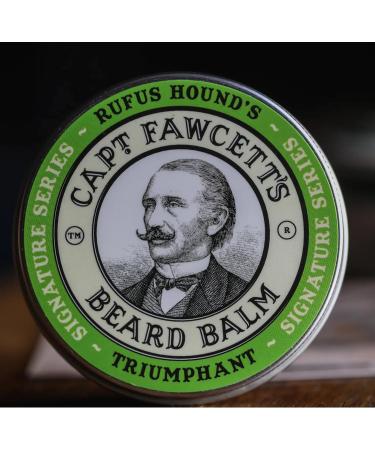 Captain Fawcett Triumphant Beard Balm - Premium Beard Care for Men | International Shipping Available - Buy Online on GoSupps.com