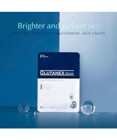 Shop Snow White Sheet Mask - 15 Premium Korean Masks for Radiant Skin | International Shipping Available - Buy Online on GoSupps.com