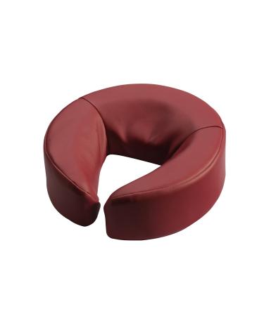 Master Massage Universal Headrest Face Cushion/face Pillow for Massage Table, Burgundy Burgundy 1 Count (Pack of 1)