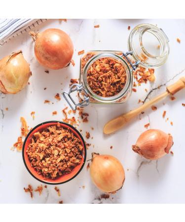  Alpi Nature Alpi Nature Organic Crispy Onions 50g Dried Roasted Onion Flakes No Added Palm Oil - Buy Online on GoSupps.com