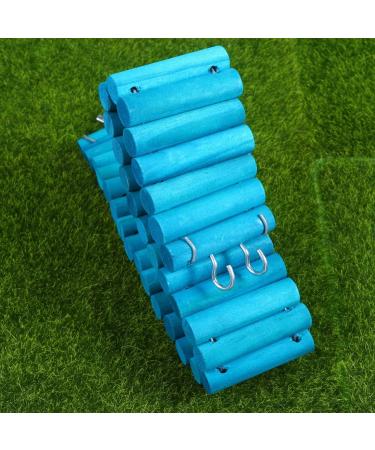 POPETPOP Parrot Toys Hamster Plank Path Soft Climbing Ladder Pet Wood Ladder Hamster Ladder Bird Wooden Ladder Pet Wooden Ladder Parrot Bamboo Tableware Hamster Bridge Ladder 50X6CM - Buy Online on GoSupps.com