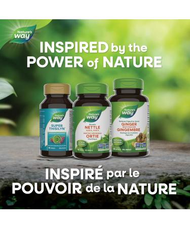 Nature's Way Nettle Herb - Nettle Leaf - Diuretic Support - Allergy Support - 100 Vegetarian Capsules - Buy Online on GoSupps.com