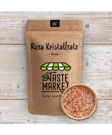  TASTE Guter Geschmack 10 x 500g of coarse pink crystal salt Also known as Himalayan salt Natural salt from Pakistan Taste Market - Buy Online on GoSupps.com