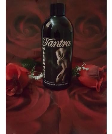 Natural 500ml Massage Oil for Tantra - Perfume-Free Paraben-Free Includes Eye Mask for Partner Massage | International Shipping - Buy Online on GoSupps.com
