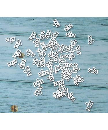 Ruwado 50 Pcs 2023 Silver Charms for Jewelry Making - DIY Pendant Accessories for Earrings, Keychains, Necklaces, Bracelets - Graduation Tassel Kit - Buy Online on GoSupps.com