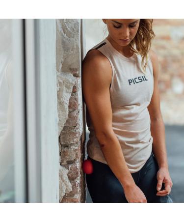 Buy Picsil Lacrosse Ball | Unisex Massage Ball for Rehabilitation Yoga & Pilates - International Shipping Available - Buy Online on GoSupps.com