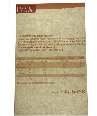 Mokate Gold Premium Vegan Oat Latte - 6x 8 Sachets | Shop Now - Buy Online on GoSupps.com