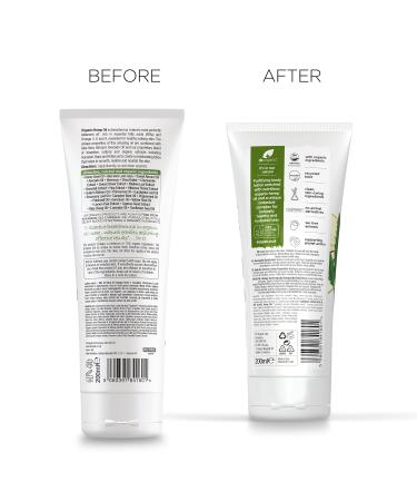 Dr. Organic Hemp Lotion 200ml - Moisturizing Natural Formula for Men & Women | Vegetarian Vegan Paraben & SLS-Free Eco-Friendly Packaging - Buy Online on GoSupps.com
