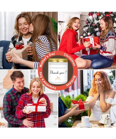 Thank You Gifts for Women & Men | Lavender Scented Soy Wax Candles | Teacher Appreciation & Unique Gifts for Mom Dad Boss Friends & More | 9oz - Buy Online on GoSupps.com