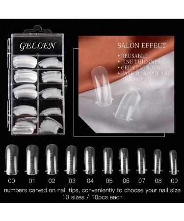 GELLEN Poly Nail Gel Kit - 6 Colors Extension Set for Acrylic Nails | Manicure Tools & Technician Starter Gift for Women - Buy Online on GoSupps.com