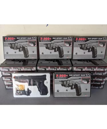 new airsoft spring pistol p698+one gun with changeable style comes with 2 8 round clips / magazines(Airsoft Gun)