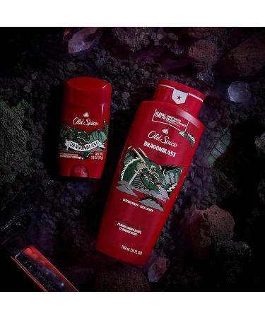 Old Spice Body Wash for Men Dragonblast Long Lasting Lather 709 ml Body Wash Dragonblast 709 ml (Pack of 1) - Buy Online on GoSupps.com