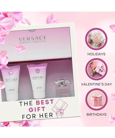 Versace Bright Crystal 3-Piece Miniature Set - Buy Online on GoSupps.com