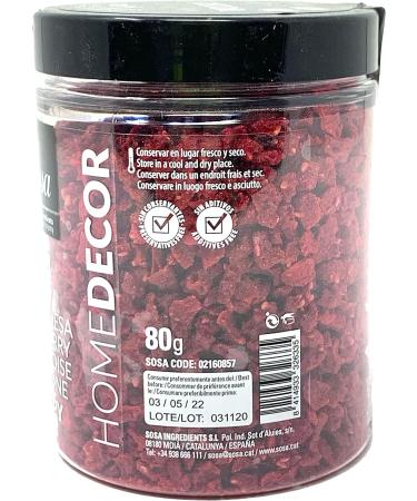 Sosa Home Gourmet Framboise croustillante 80 g - Buy Online on GoSupps.com
