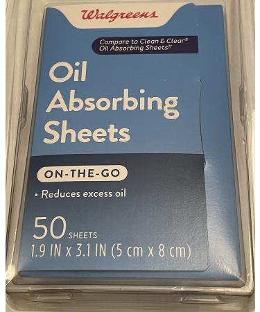 Walgreens Oil Absorbing Sheets  50 ea