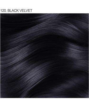 Adore Shining Semi Permanent Hair Colour 120 Black Velvet 120 Black Velvet 118 ml (Pack of 1) - Buy Online on GoSupps.com