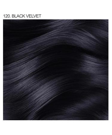 Adore 120 Black Velvet Semi Permanent Hair Color - Vegan & Cruelty-Free Dye - 4 Fl Oz - Buy Online on GoSupps.com
