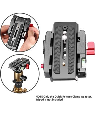 Neewer Aluminum Quick Shoe Plate Adapter for DSLR Camera Tripod - Red - Buy Online on GoSupps.com