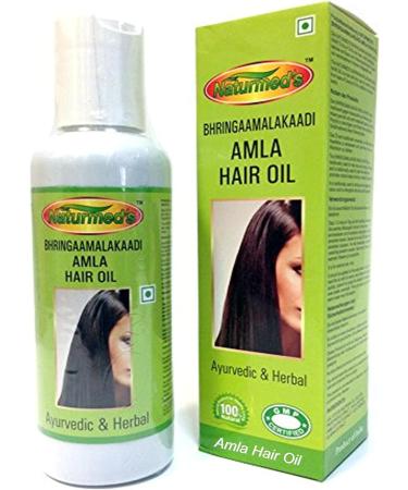 naturmeds bhringa amalakaadi Oil (ayurvedic oil for prevention of aging and hair loss 100% natural) 150 ml - Buy Online on GoSupps.com