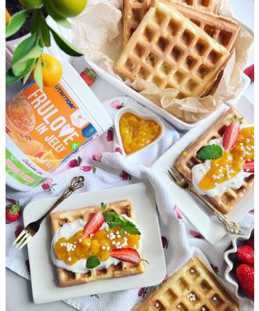 ALLNUTRITION Sugar Free Jam - Frulove Apricot & Orange Jelly - Low Carb & Calorie Spread - Vegan 1000g - Buy Online on GoSupps.com