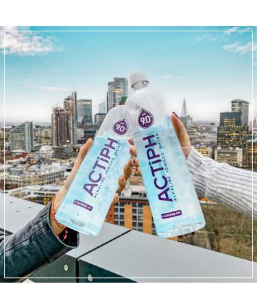 Alkalic Ionized Spring Water pH 9+ | Electrolyte Cleaned | 6 x 600 ml Pack - Refreshing & Smooth Hydration - Buy Online on GoSupps.com