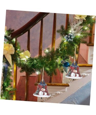 Buy Abaodam 3PC Wrought Iron Hanging Bells - Christmas Door Decoration & Cow Bells - 7x7cm Holiday Bell Set - Buy Online on GoSupps.com