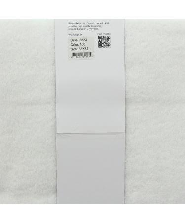 Pippi Unisex Baby Bathrobe - Soft White Cotton (83X83) | International Shipping Available - Buy Online on GoSupps.com