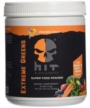 Extreme Greens Nutritional Supplement Orange Citrus 240 Gram