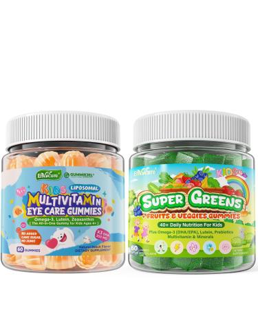 Kids Multivitamin Gummies & Kids Super Greens Gummies