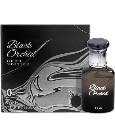 Black Orchid Alcohol Free Attar Roll On | Long Lasting Fragrance For Men & Women | 9.9ml