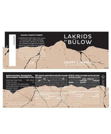 Lakrids by B low gg - Crispy Caramel 295g | Sweet Licorice with Chocolate & Sea Salt - Buy Internationally - Buy Online on GoSupps.com