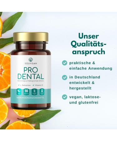PRO DENTAL* with Lactobacillus Salivarius - 3-Month Supply for Bad Breath - Refreshing Orange Flavor & Vitamin D3 - Shop Now! - Buy Online on GoSupps.com
