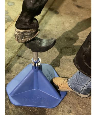 HOOF -IT Blacksmith Hufbock - Blue | Premium Quality Hoof Support | International Shipping - Buy Online on GoSupps.com